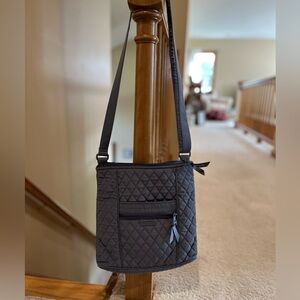 Vera Bradley Quilted Hipster Crossbody (Moonlight Navy)